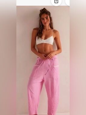 Intimately free people “wait a minute” barrel Pants